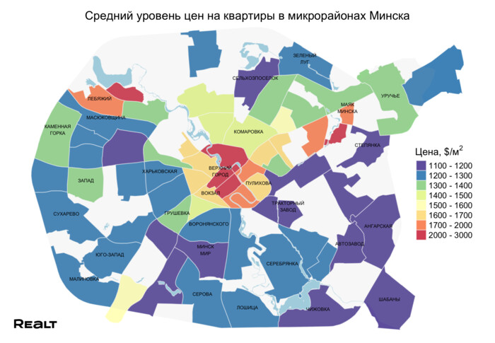 6% продавцов снизили стоимость. Мониторинг цен предложения квартир в Минске за 4 - 11 июля 2022 года