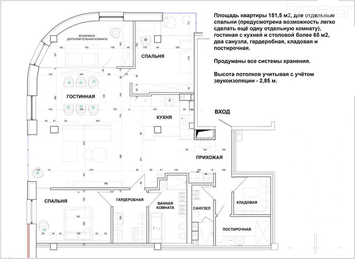 Как выглядит самая дорогая квартира, проданная в Минске в августе. Смотрим