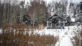 "Изюминка - санузел с панорамным окном". Как семья переделала ветхий дом у озера в уютную усадьбу