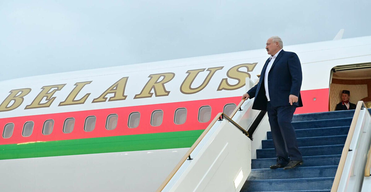 Александр Лукашенко прибыл в Москву