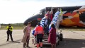 Первый за 30 лет авиарейс из Минска встретили в Мурманске: пассажиры оценили удобство