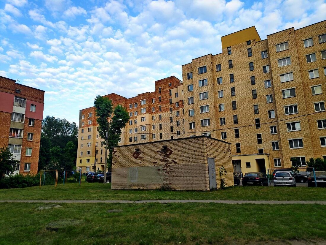 Вокруг домов – лес, а под окнами жильцы сажают огороды. Нашли необычный жилой квартал в Минске