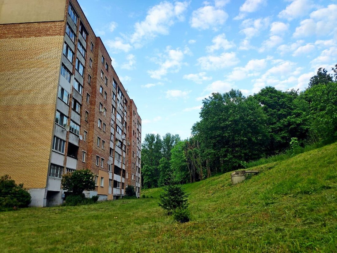 Вокруг домов – лес, а под окнами жильцы сажают огороды. Нашли необычный жилой квартал в Минске