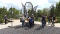 Новый парк со скульптурами и спортивными зонами появился в Минске