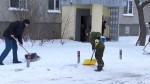 Две тысячи дворников вышли на уборку улиц после снегопада в Минске