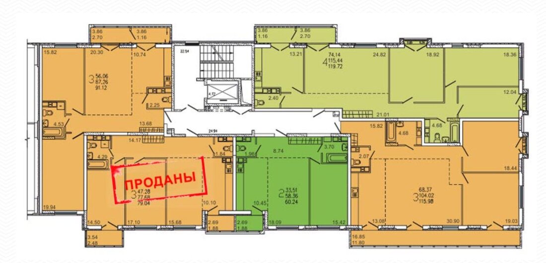 Свободные квартиры есть только в последней секции. Как на «розочке» строят дом с метром от 1050 долларов