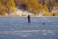 Как спасатели патрулируют замерзшие водоемы в Беларуси?