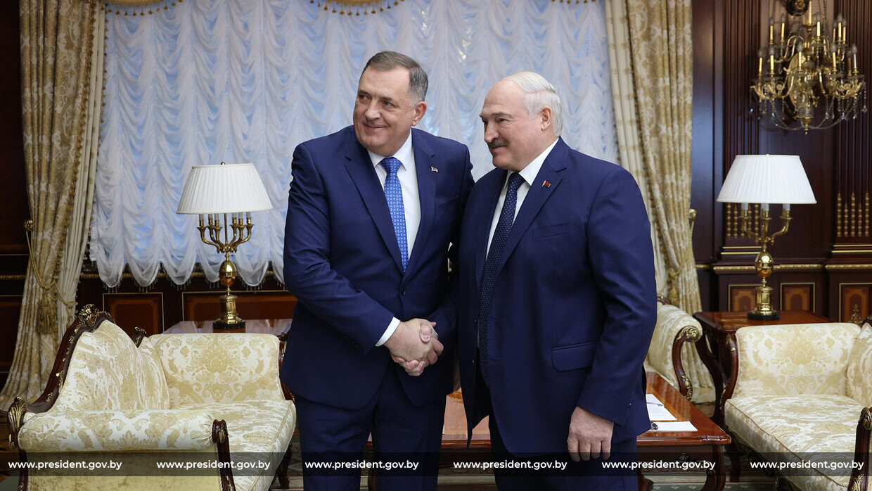 Лукашенко провел переговоры с президентом Республики Сербской