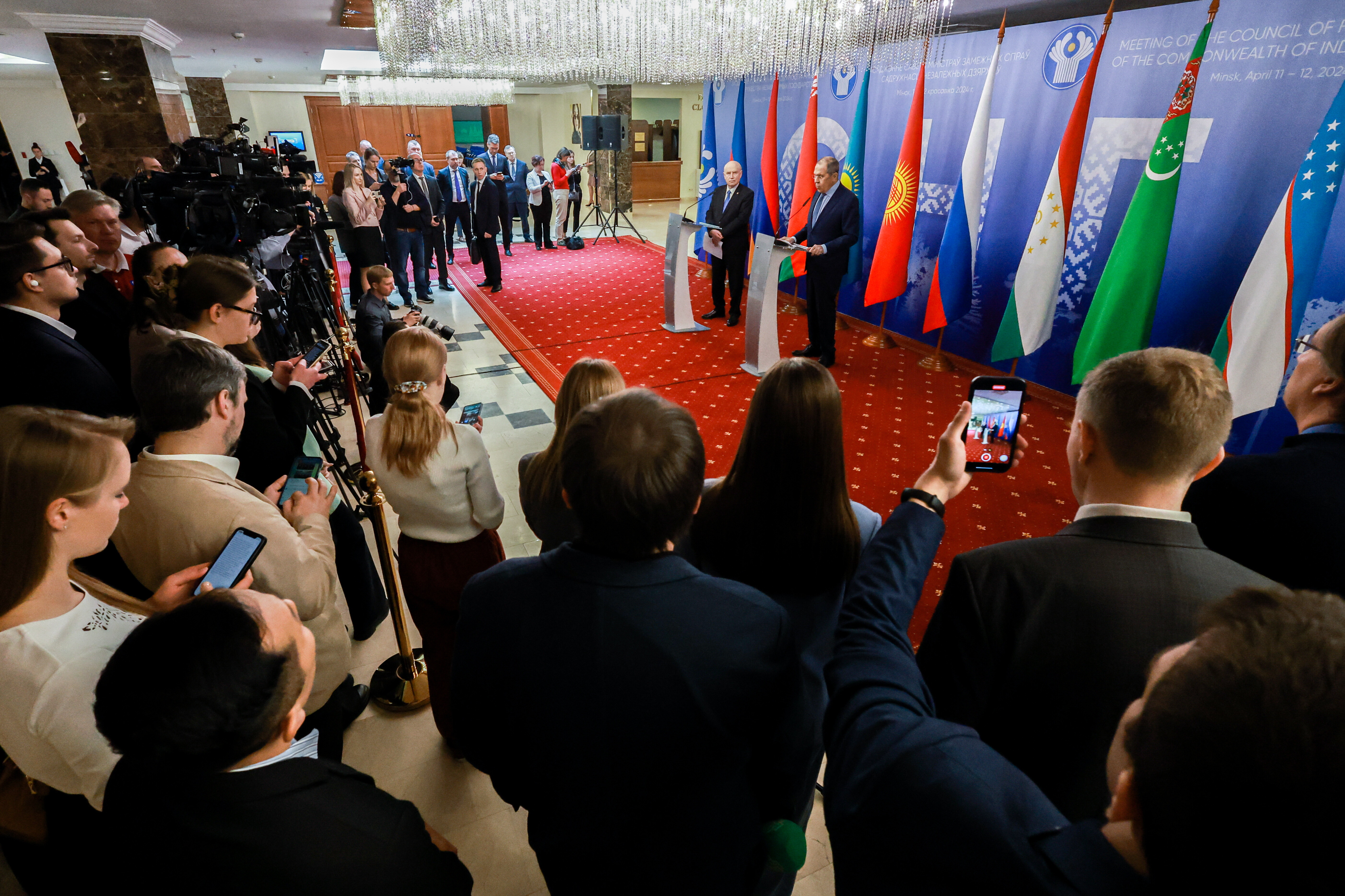 Итоги заседания СМИД стран СНГ подвели в Минске