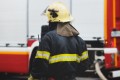 Белорусские спасатели отработали навыки тушения пожара на взрывоопасном заводе