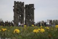 День памяти и скорби: в мемориальном комплексе «Тростенец» под Минском почтили память погибших
