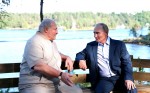 Путин и Лукашенко прогулялись по Валааму. О чем говорили президенты в неформальной обстановке?