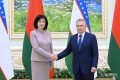 Наталья Кочанова и Шавкат Мирзиеев отметили динамичное развитие отношений Минска и Ташкента