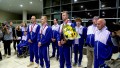 «Фееричный результат»: в копилке паралимпийской сборной Беларуси шесть золотых медалей. Атлеты вернулись из Парижа на родину