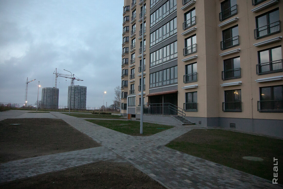 Скоро здесь будет много квартир. Посмотрели, как строятся новые кварталы Минска