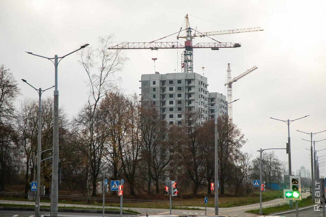 Скоро здесь будет много квартир. Посмотрели, как строятся новые кварталы Минска