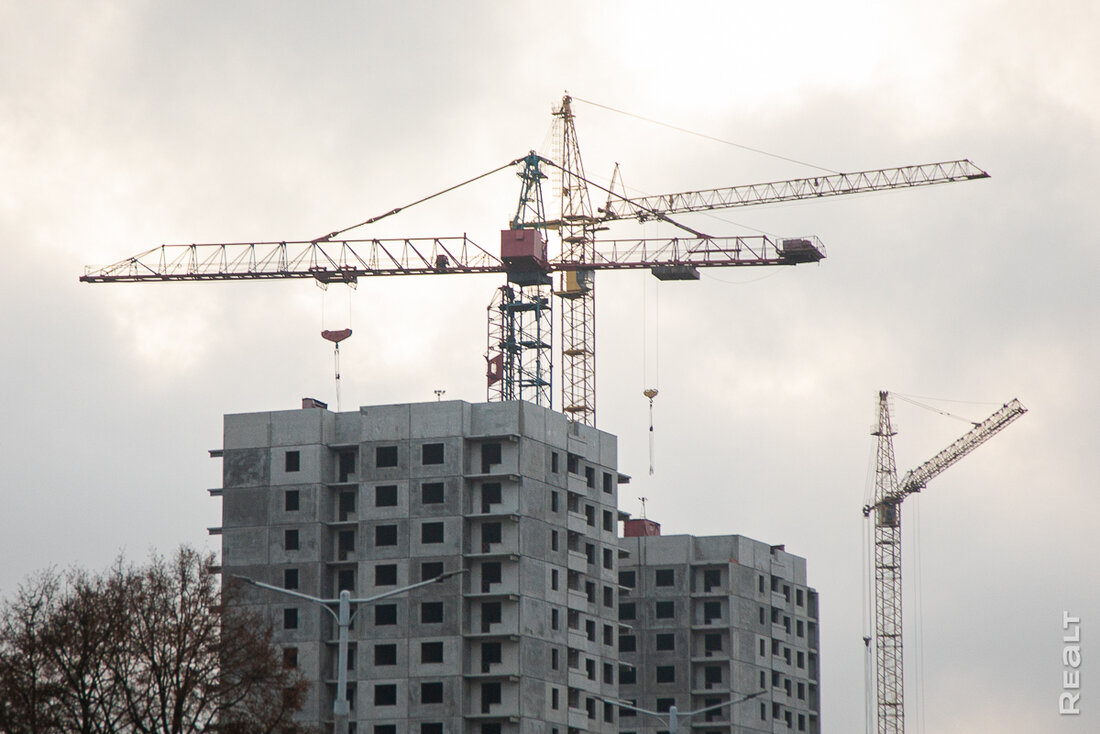 Скоро здесь будет много квартир. Посмотрели, как строятся новые кварталы Минска