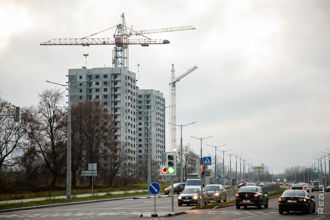 Скоро здесь будет много квартир. Посмотрели, как строятся новые кварталы Минска