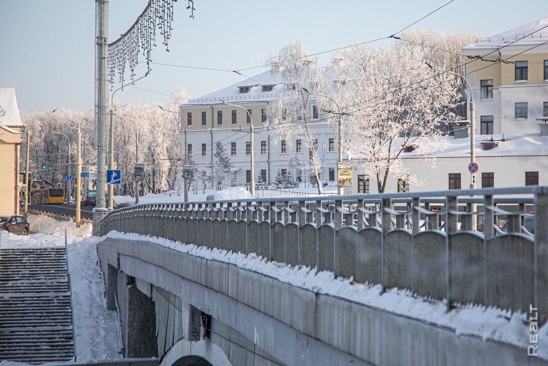 Таким Минск вы давно не видели. Наш фоторепортаж с морозных улиц